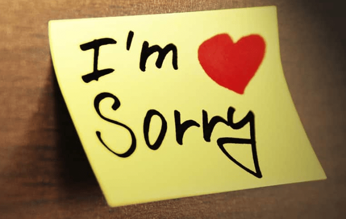 ARCHIVE Day 3:&nbsp;Apology