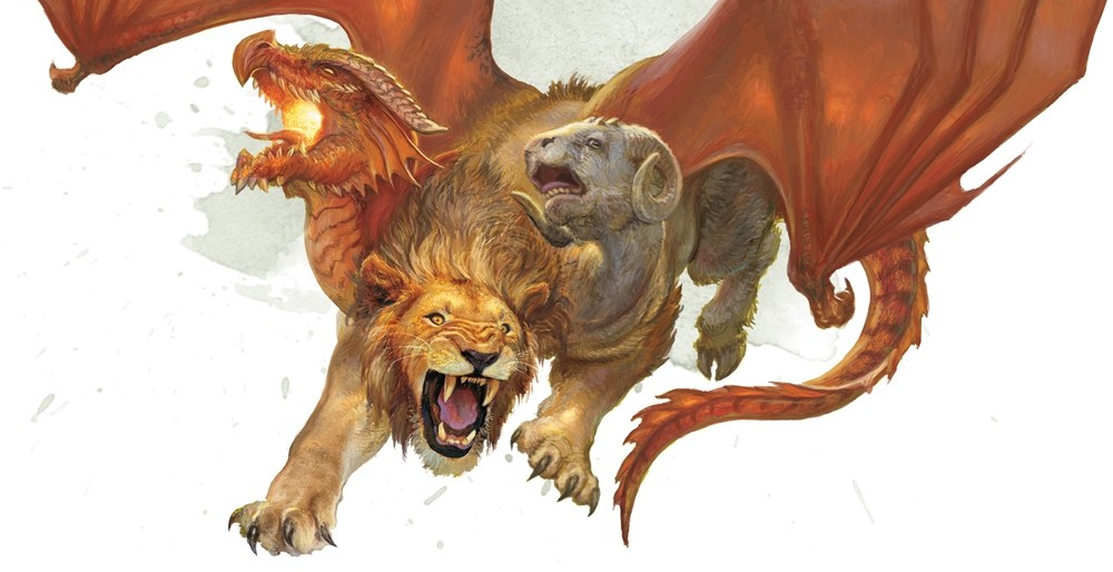 Chimera: The Three Most Menacing Beasts of All in One! (Best of the&nbsp;Bestiary)