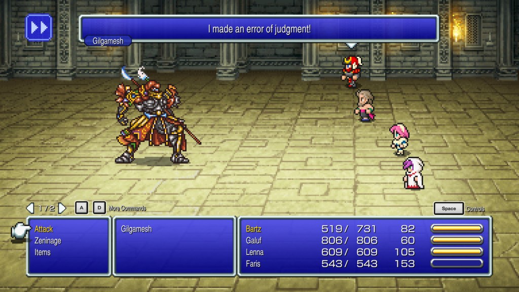 Final Fantasy V: The RPG That Bullies You